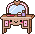 smiling vanity