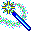 blue magic wand